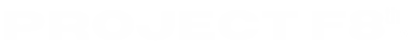 projectf8th logo bianco registrato